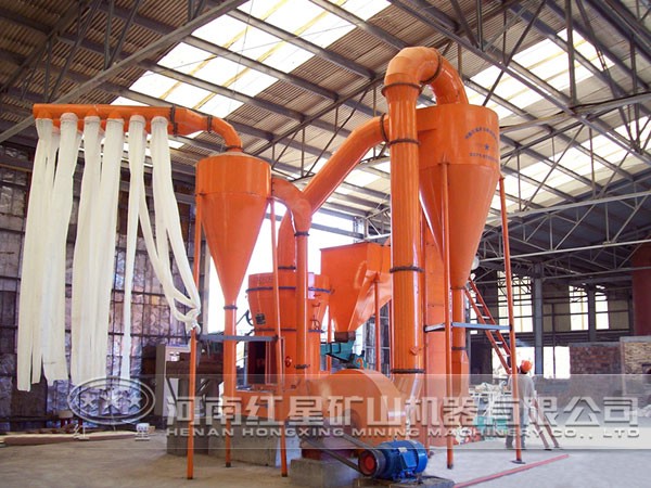 產(chǎn)量高磨粉加工工藝現(xiàn)場