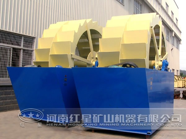 輪斗式洗砂機 輪斗式洗砂機