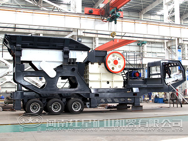 石英砂移動破碎站 石英砂移動破碎站