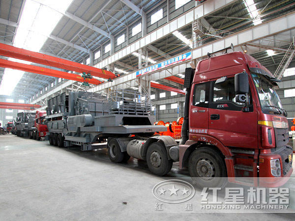 花崗巖移動(dòng)破碎站發(fā)貨 花崗巖移動(dòng)破碎站發(fā)貨