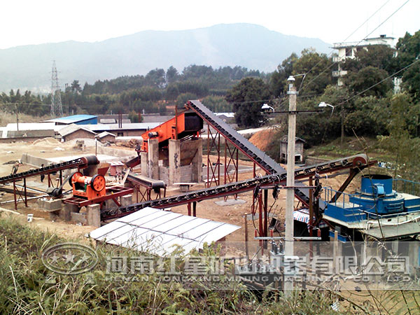 砂石生產線現場 砂石生產線現場