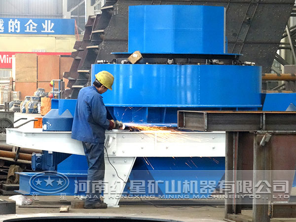 沖擊式制砂機生產現場 沖擊式制砂機生產現場