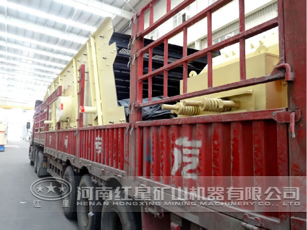 圓振動篩發(fā)貨現(xiàn)場 圓振動篩發(fā)貨現(xiàn)場