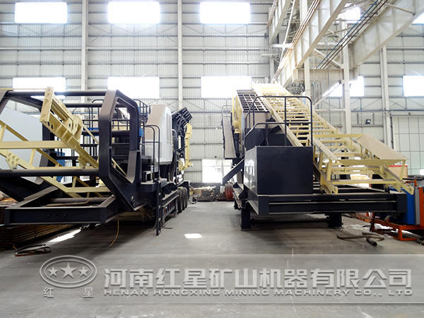 移動破碎站生產廠區 移動破碎站生產廠區