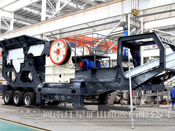 移動破碎站生產車間 移動破碎站生產車間