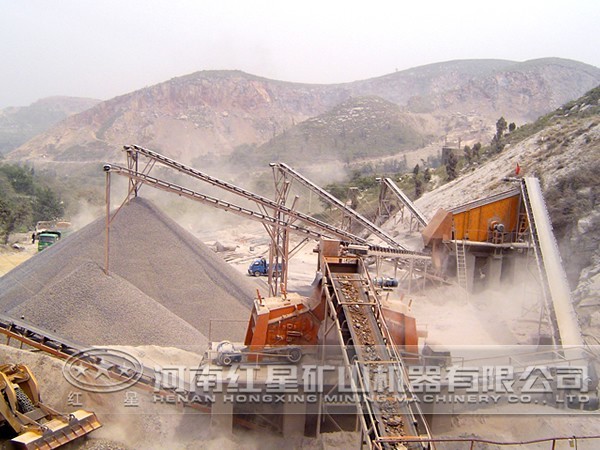 砂石生產線現場 砂石生產線現場