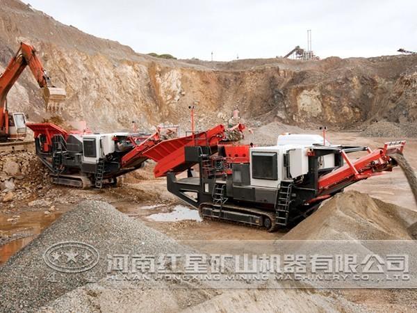 移動站破碎現場 移動站破碎現場