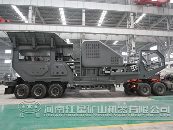 移動破碎機站 移動破碎機站