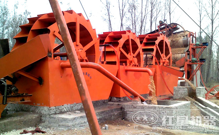 機制砂洗沙現場 機制砂洗沙現場