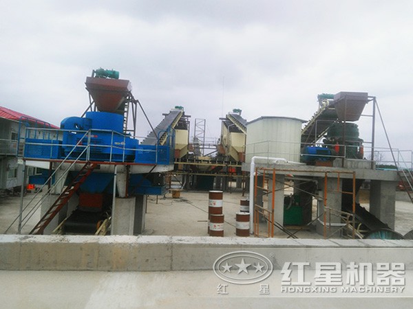 制砂機作業(yè)現(xiàn)場 制砂機作業(yè)現(xiàn)場