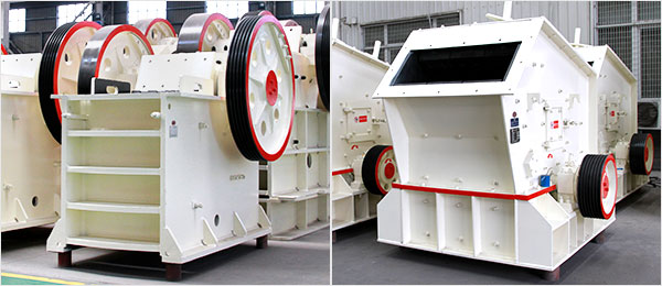 顎式破碎機+反擊式破碎機 顎式破碎機+反擊式破碎機
