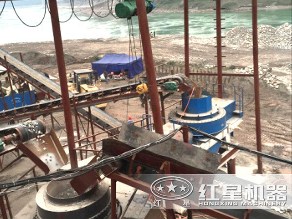 鵝卵石制砂生產線 鵝卵石制砂生產線