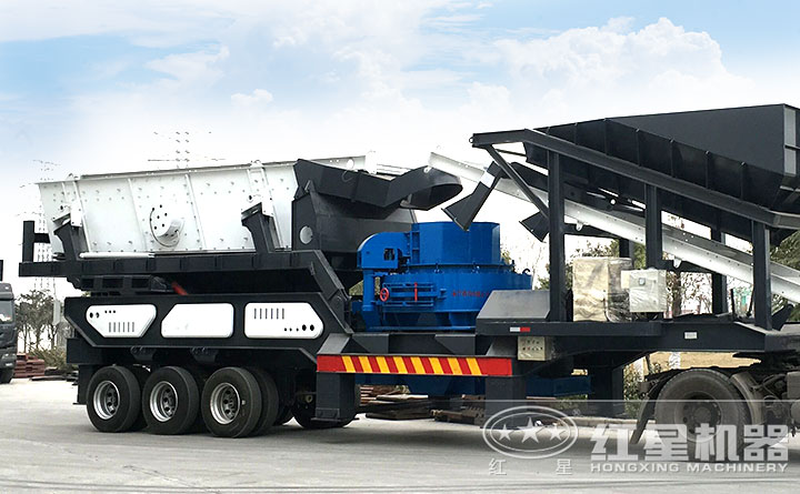 時產(chǎn)50噸小型移動制砂機發(fā)貨 時產(chǎn)50噸小型移動制砂機發(fā)貨