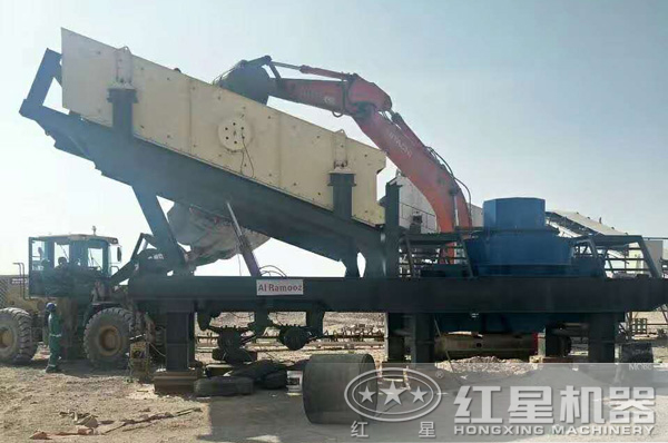 直接開到現場作業的移動式打砂機 直接開到現場作業的移動式打砂機