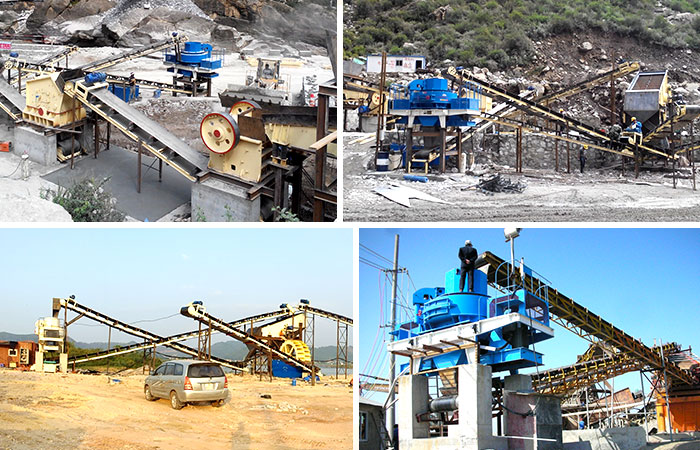 固定式制砂機(jī)作業(yè)現(xiàn)場 固定式制砂機(jī)作業(yè)現(xiàn)場