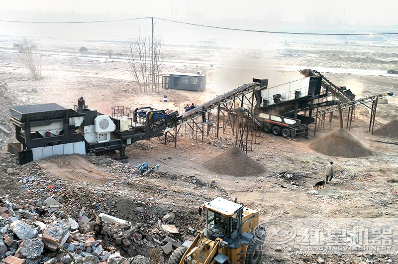 建筑垃圾處理現場 建筑垃圾處理現場