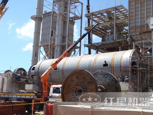 紅星水泥生產線設備作業現場 紅星水泥生產線設備作業現場