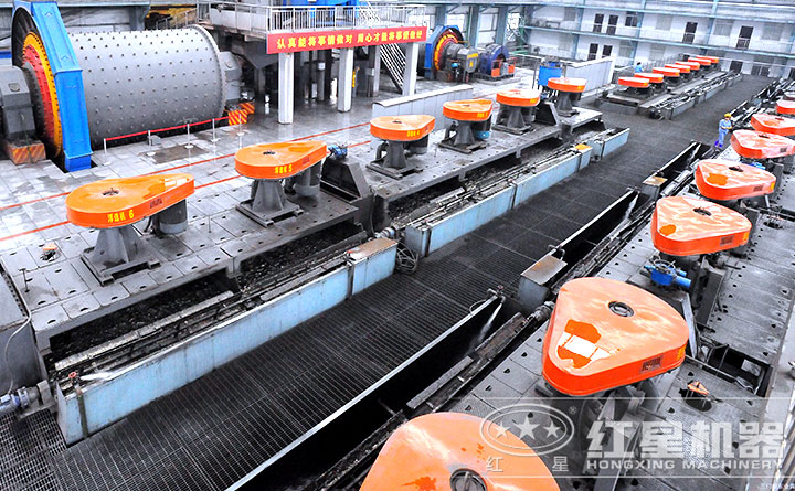 大型浮選生產現場 大型浮選生產現場