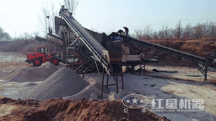 移動碎石機_渣子機客戶現(xiàn)場 移動碎石機_渣子機客戶現(xiàn)場