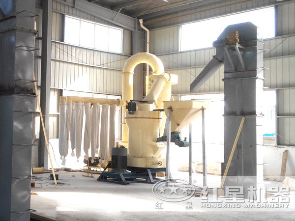 磨粉現場 磨粉現場