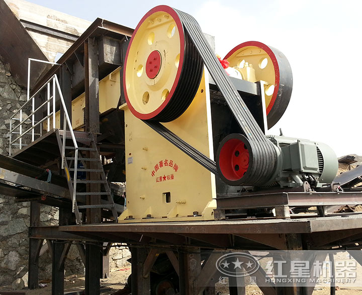 顎式破碎機客戶現場 顎式破碎機客戶現場