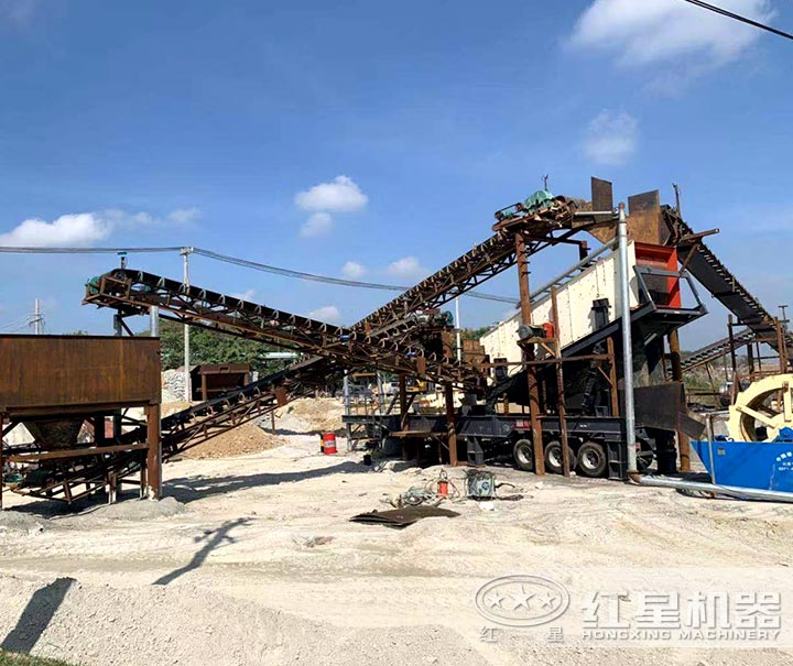 移動(dòng)制砂生產(chǎn)線 移動(dòng)制砂生產(chǎn)線