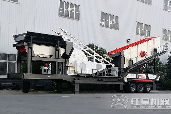 輪胎式大型流動碎石設備 輪胎式大型流動碎石設備