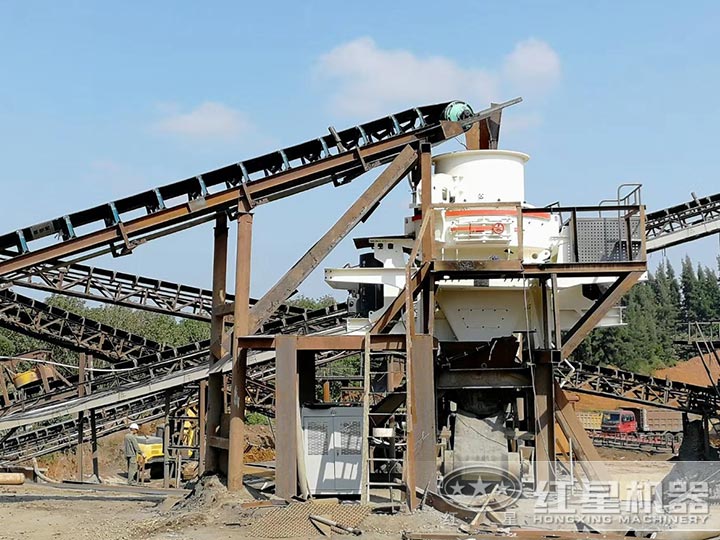 固定式制砂生產線項目圖 固定式制砂生產線項目圖