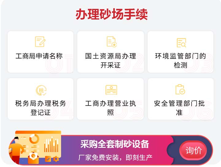 辦理砂場手續 辦理砂場手續