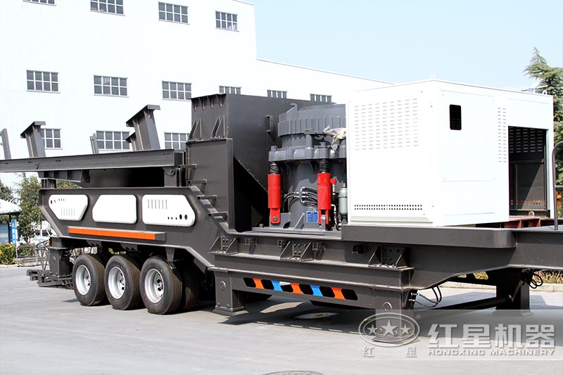 移動圓錐式破碎機設備實拍 移動圓錐式破碎機設備實拍