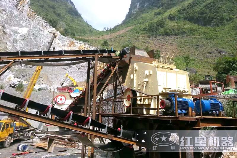 河南客戶現場,設備配置:反擊破 河南客戶現場,設備配置:反擊破