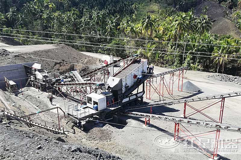 移動石子生產線 移動石子生產線