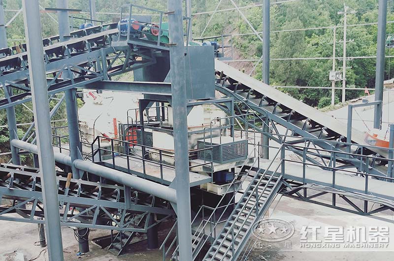 制砂生產現場 制砂生產現場