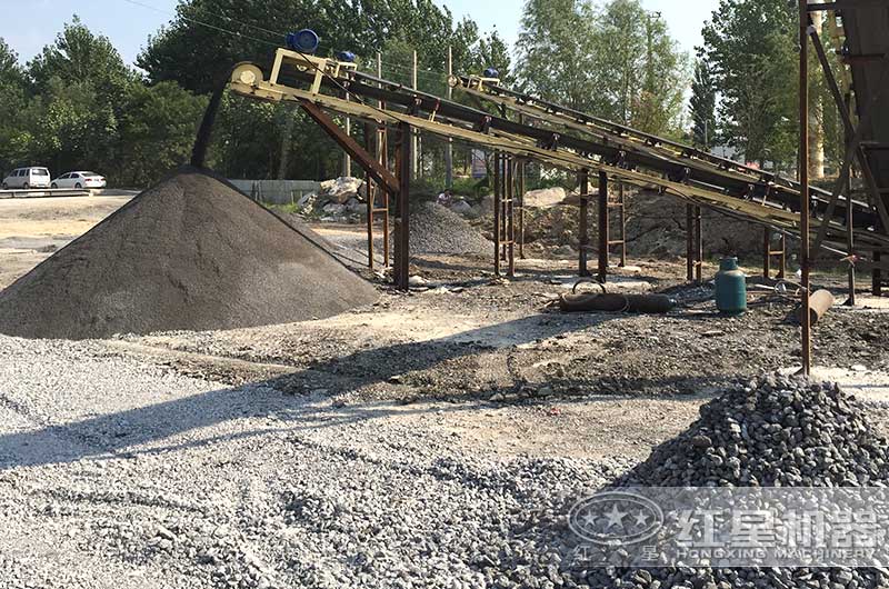 制砂生產現場 制砂生產現場