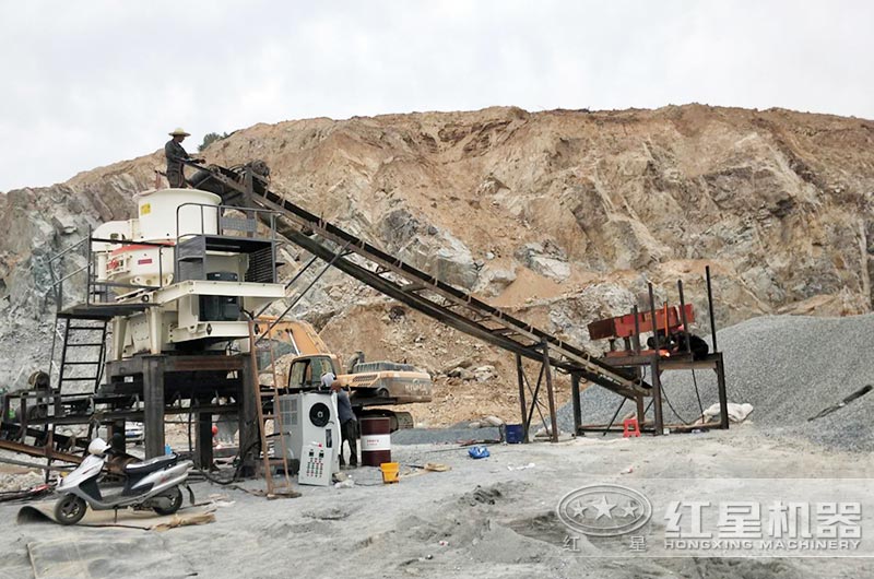 制砂機作業(yè)現(xiàn)場 制砂機作業(yè)現(xiàn)場